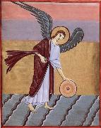 GUARIENTO d Arpo Angel with Millstone painting